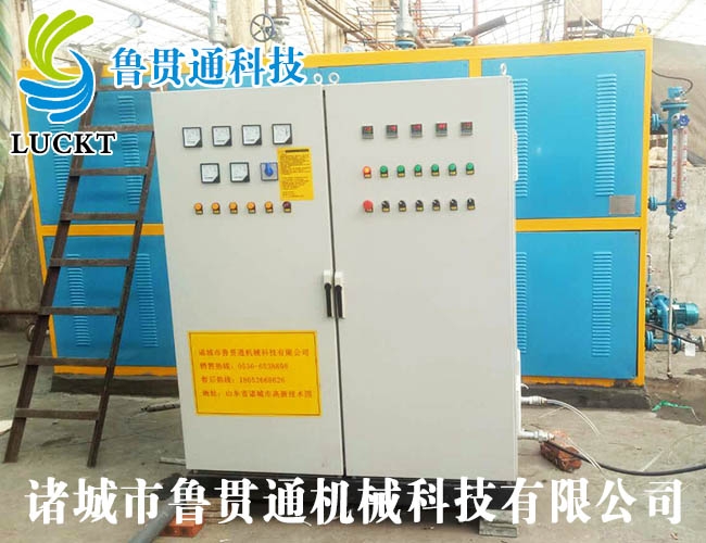 0.7噸電磁蒸汽發(fā)生器現場(chǎng)